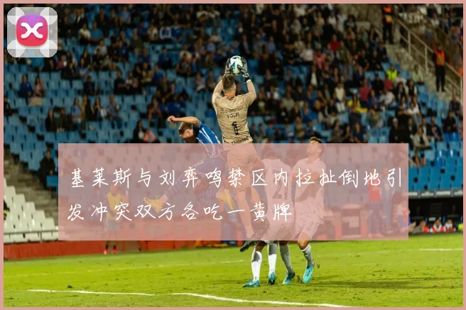 基莱斯与刘弈鸣禁区内拉扯倒地引发冲突双方各吃一黄牌